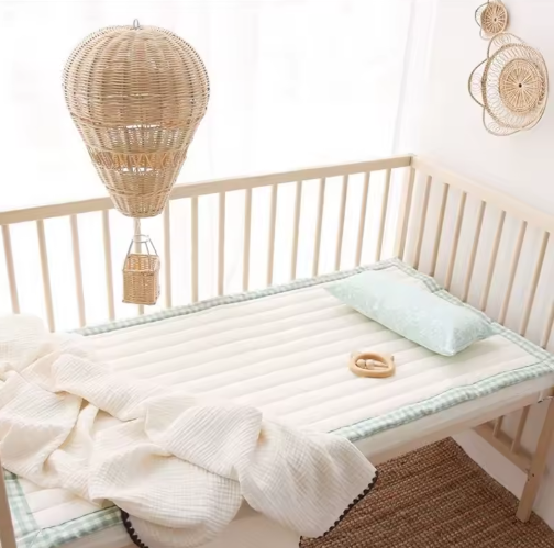 Whimsical Rattan Hot Air Balloon Decor | Boho Hanging Nursery Mobile